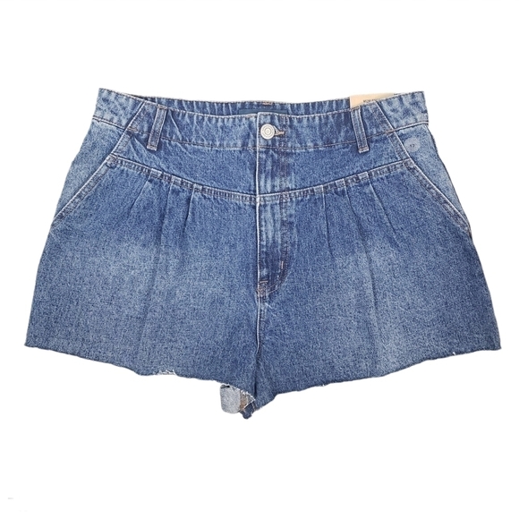 AEROPOSTALE High Rise Mom Shorts Size 12 - Picture 1 of 9